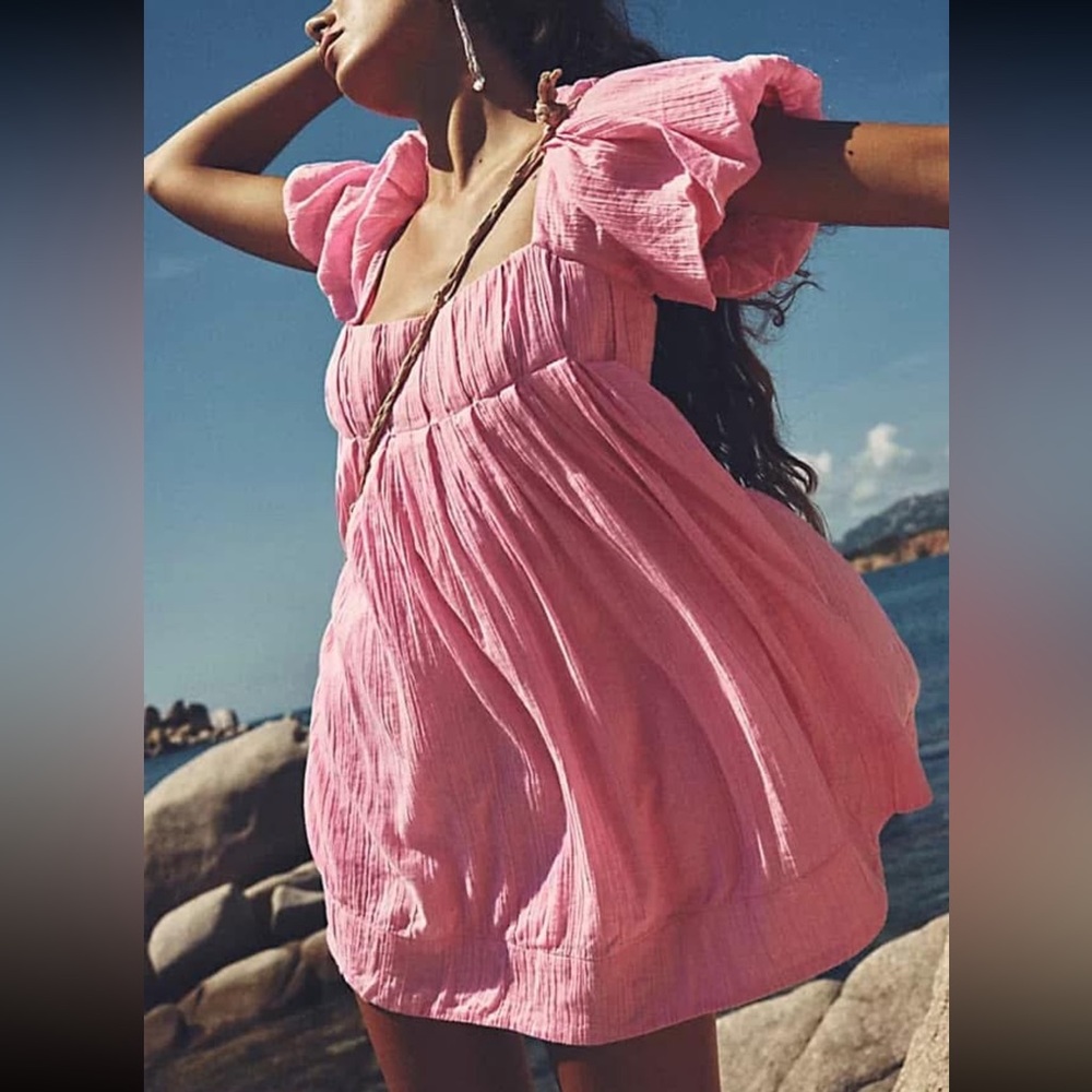 Free People “Marina Mini” in Rose Bloom